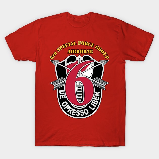 6th Special Forces Group T-Shirt by MBK